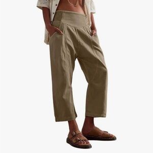 We The Free Lunan Crop Harem pants